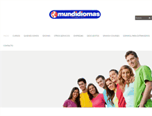 Tablet Screenshot of mundidiomas.com